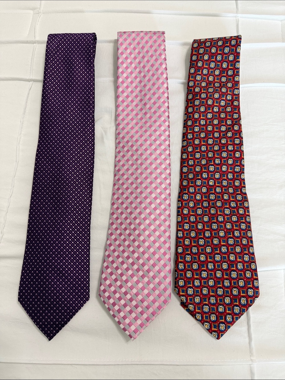 Geoffrey Beene Silk Ties